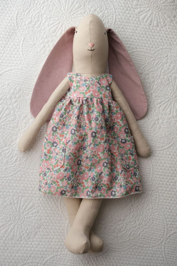 Vintage county girl doll