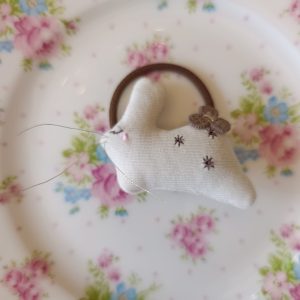 The soft bunny 🐇🐇 hair tie