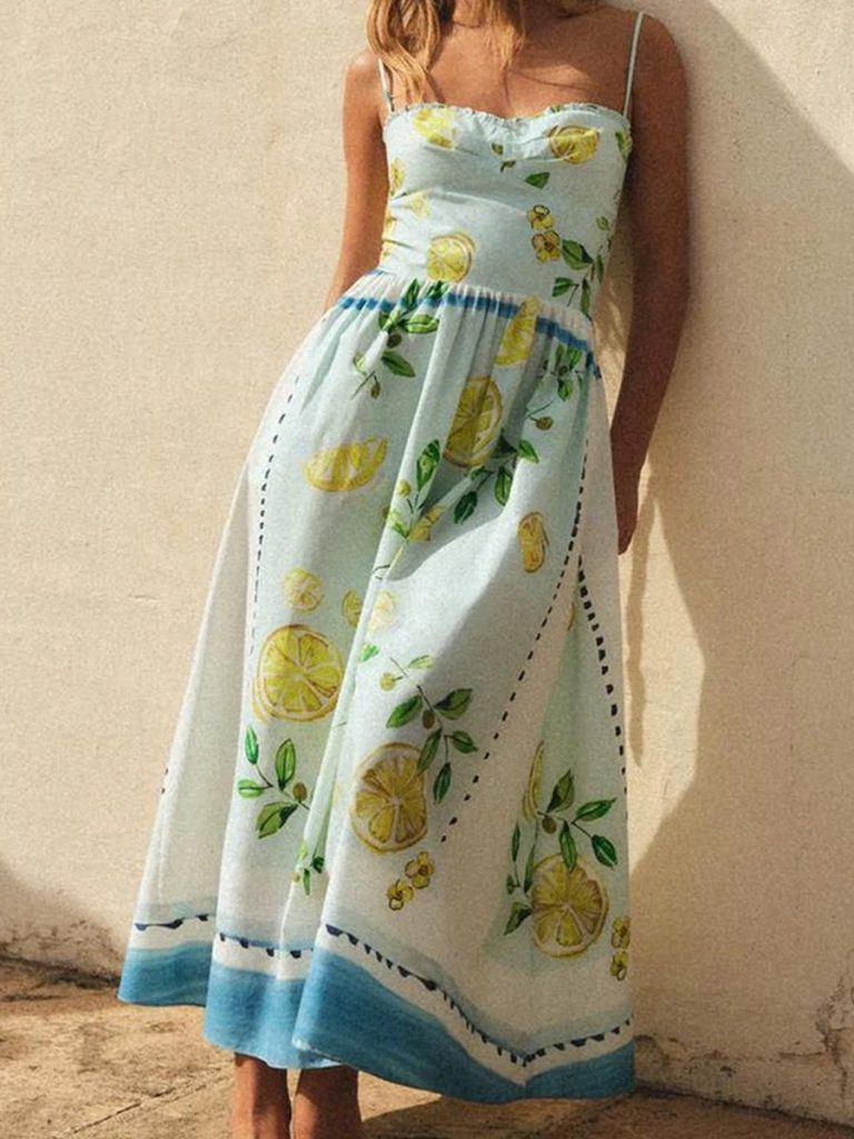 Lemon 🍋 holiday dress