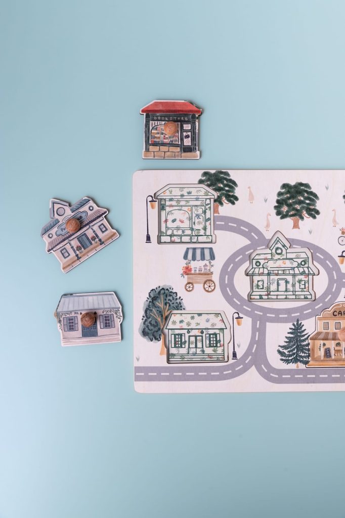 Peg Puzzle - little GREYTON
