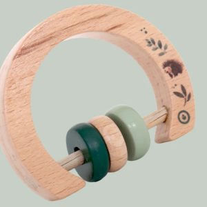 Wooden Rattle- on safari