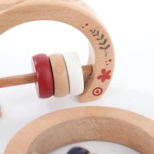 Wooden Rattle- Bebe