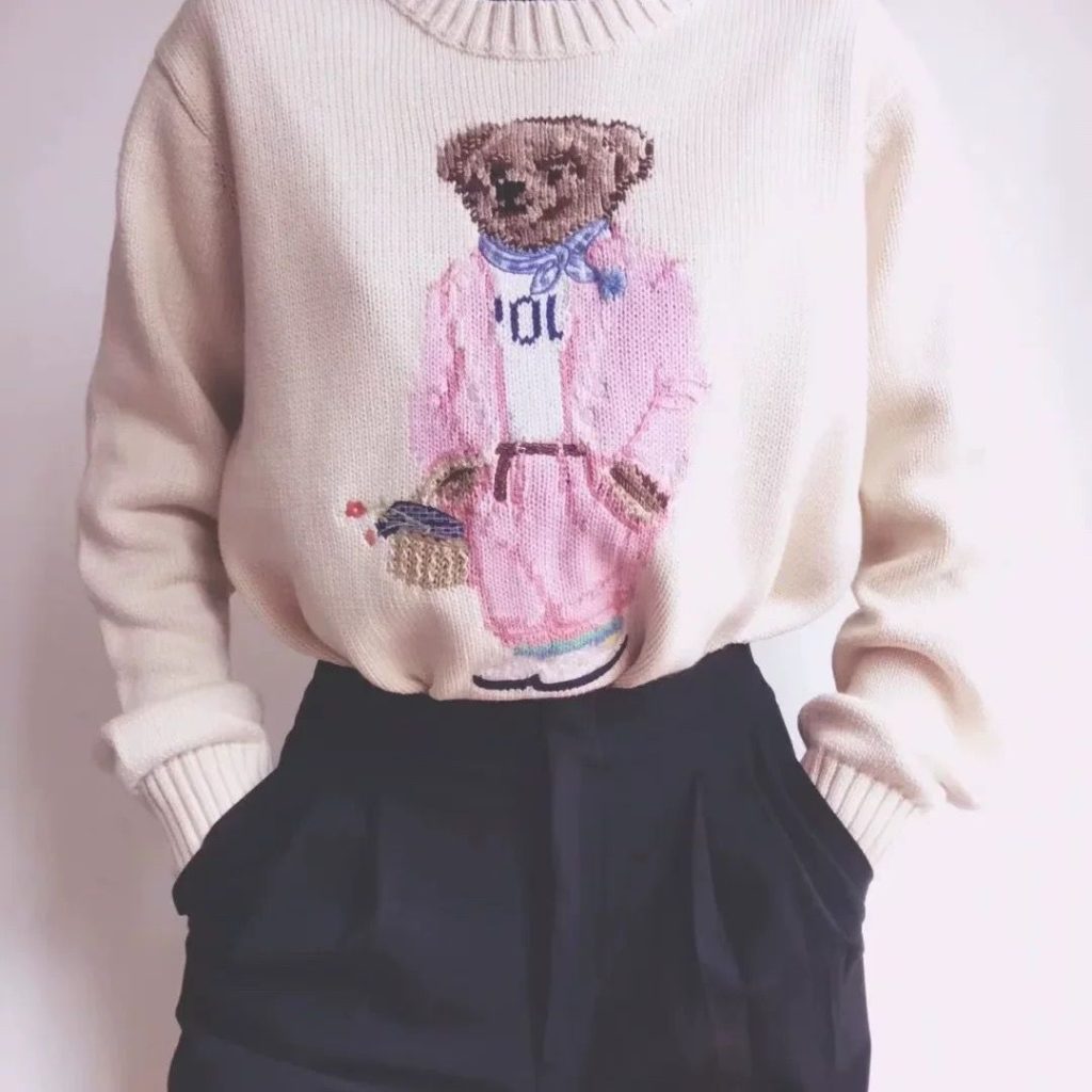 The Pink bear 🐻 knit