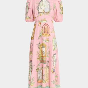 Soft pink pretty dress