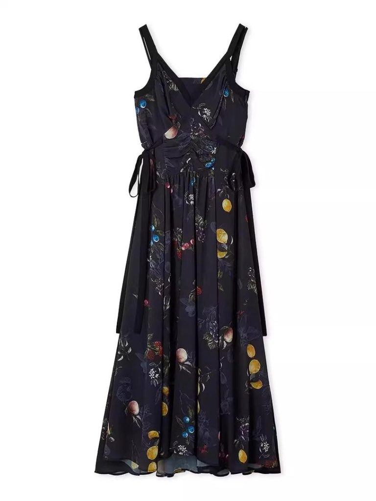 The black dress
