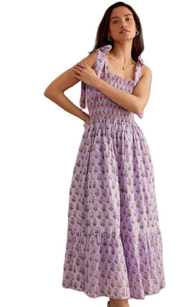 Purple summer fun dress