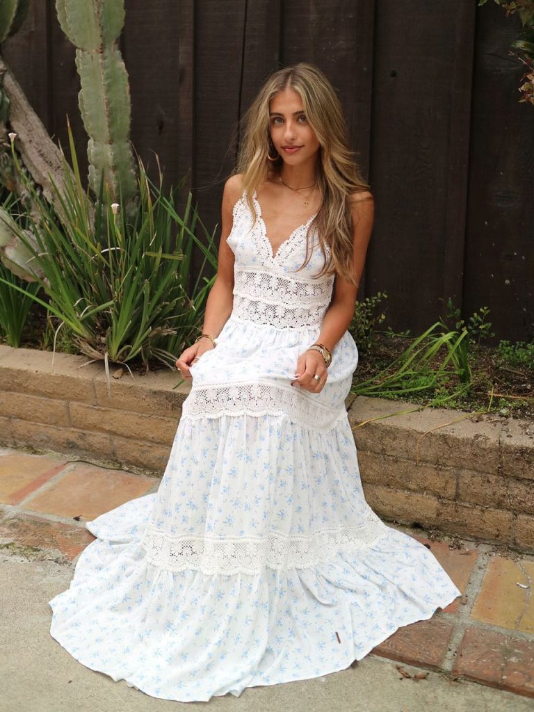 Tea Garden Floral Dress