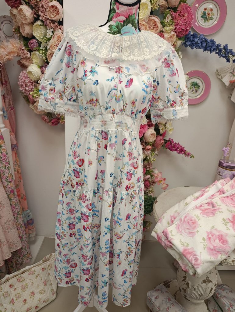 The Floral Collar Dress