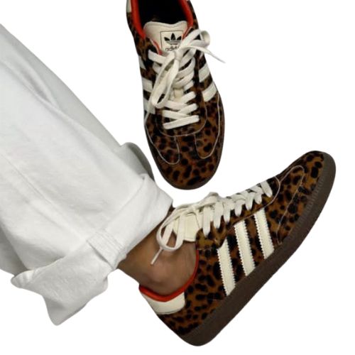 Classic Leopard Print Sneakers