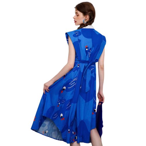The Azure Art Dress - Image 3