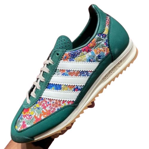 Floral Heritage Retro Runner Sneakers Shoes