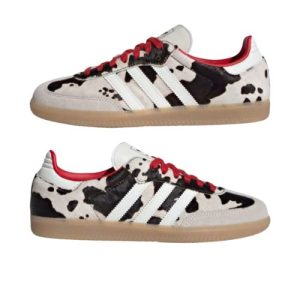 Cow Print Low-Top Sneakers