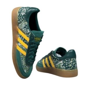Floral Jacquard Low-Top Sneakers
