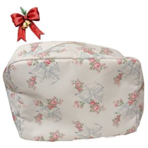 Vintage Floral Makeup & Toiletry Bag