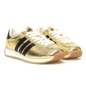 Golden Stardust Retro Sneakers Shoes
