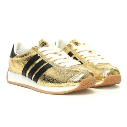 Golden Stardust Retro Sneakers Shoes