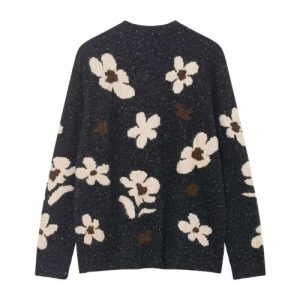 NCC Midnight Bloom Knit Sweater