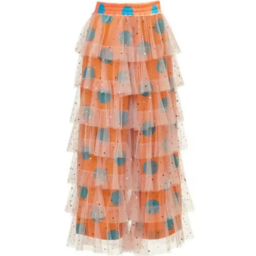 Sunset Confetti Tulle Statement Pants