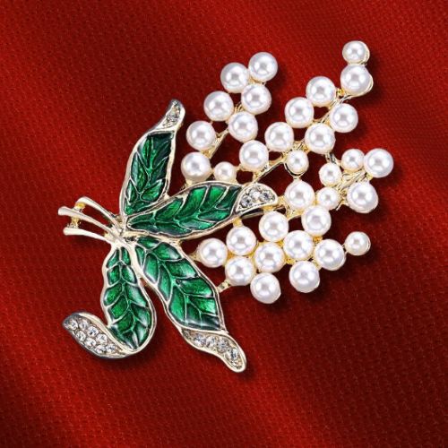 Pearl Garden Bloom Brooch