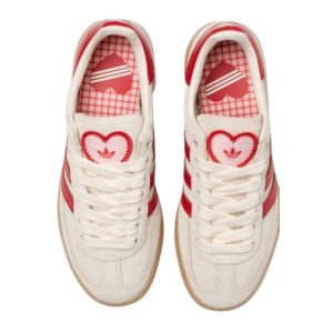 Red Heart Adidas sneakers