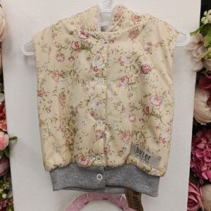 Butter Blossom Quilted Baby Vest
