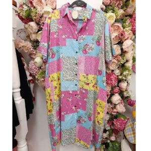 NCC Garden Patchwork Shirt Dress
