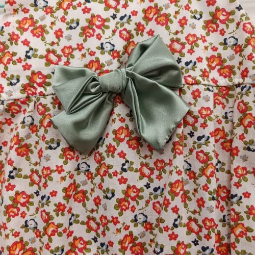 Sage Blossom Baby Romper - Image 3