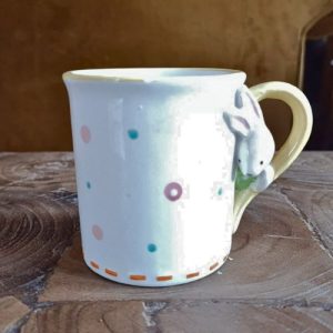 Bunny Peek Ceramic Mug (1)