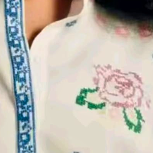 The Élodie Embroidered Blouse - Image 3