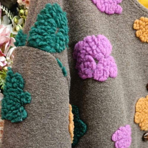 The Jardin Texturé Cardigan - Image 3