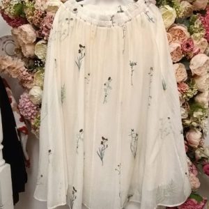Wildflower Whisper Sheer Midi Skirt