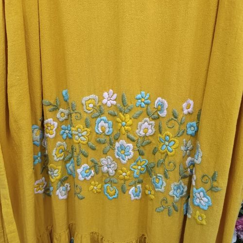 Sunflower Meadow Embroidered Dress - Image 5