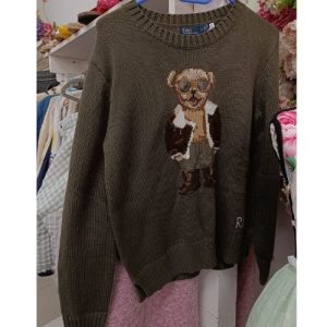 Aviator Bear Knit Sweater