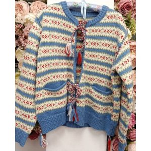 Bluebell Cottage Tie Cardigan