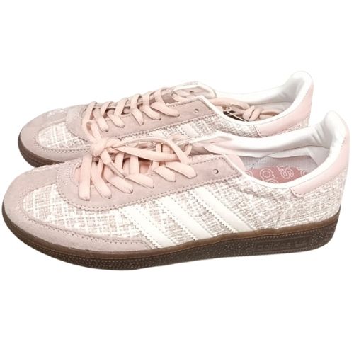 Blush Tweed Retro Sneakers