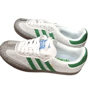 Emerald Spark Retro Sneakers
